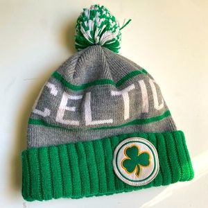 Boston Celtics Cuffed Beanie Hat